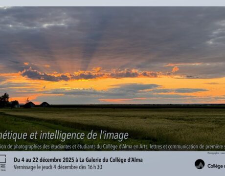 Vernissage : Esthétique et intelligence de l’image - Affiche