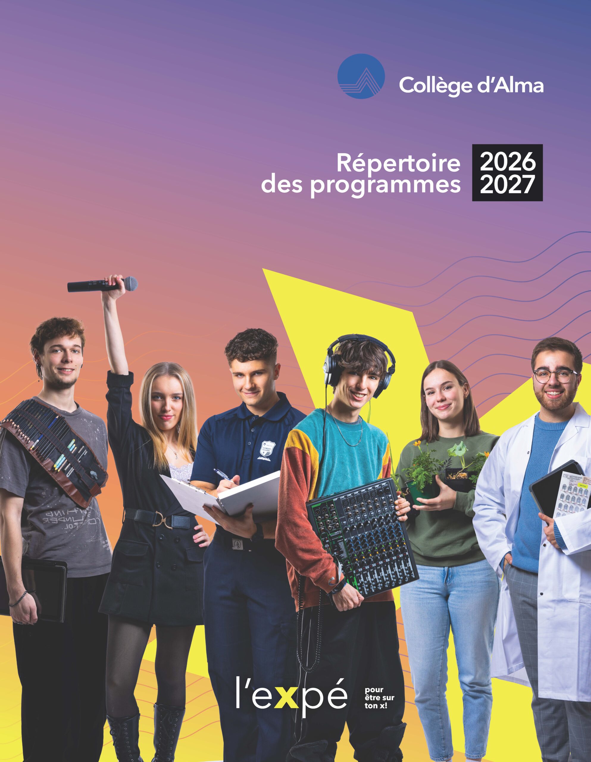 Image d'élève du collège d'alma