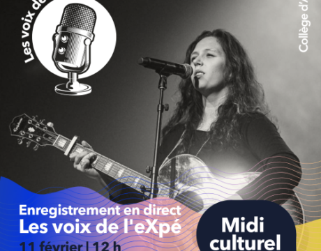 Enregistrement d&rsquo;un balado - Affiche