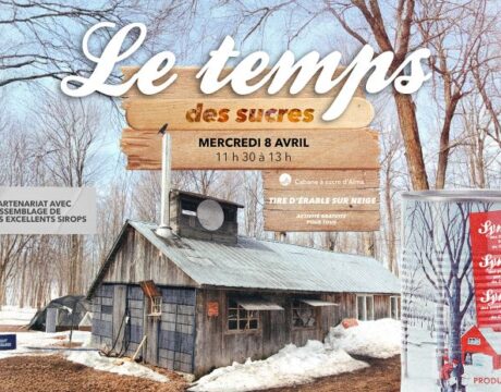 Temps des sucres au Collège d&rsquo;Alma - Affiche