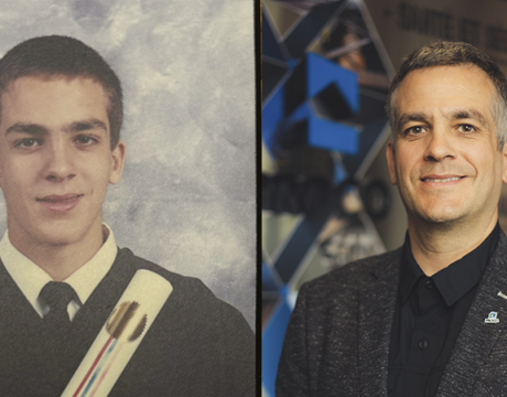 Jean-Denis Toupin, président de la 16e Cérémonie de fin d'études du Collège d'Alma