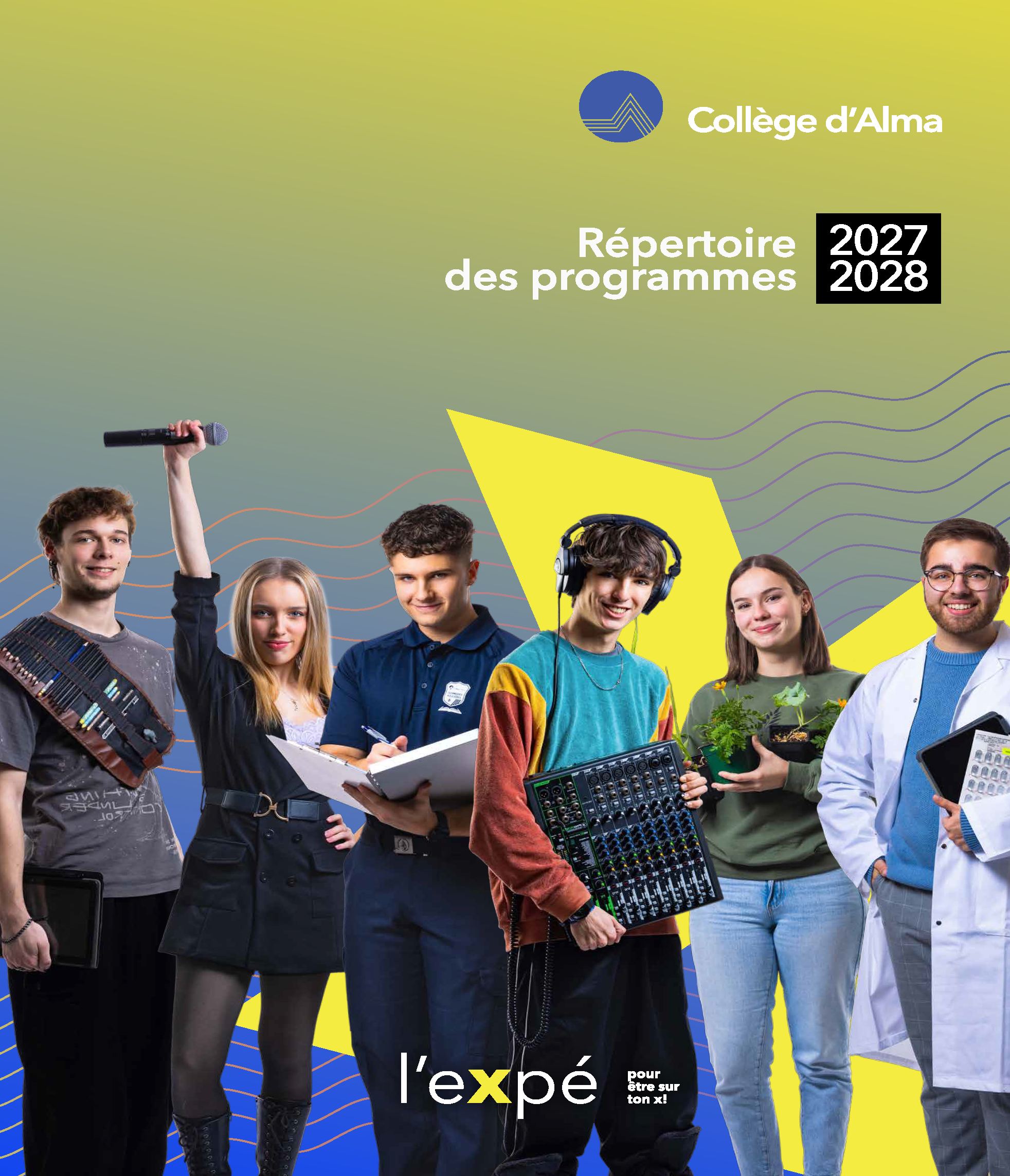 Image d'élève du collège d'alma