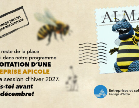 Exploitation d’une entreprise apicole : les inscriptions sont ouvertes! - Affiche